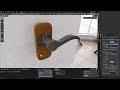 3d Door handle modeling in Blender | Beginner Tutorial |