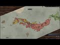 Crusader Kings 3 Japan Timelapse 1555 - 1700