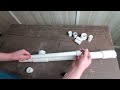 How to Make a Simple & Strong PVC Water Pump (DIY manual hand pump from spare parts)