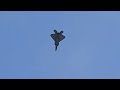 F-22 Raptor Vertical Takeoff with Afterburner at Spirit Airshow 2024