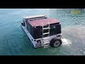 Crash in water Volkswagen Schwimmwagen Type 166 (video 2)