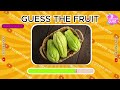 Guess the Fruit Challenge! 🍍🍓🍌 Can You Identify These Delicious Fruits #quizzes #guessthefruits