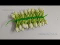 PIN WHEEL FLOWER KNOTTING