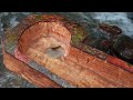 How To Use Large Tree Trunks To Indirectory Generate Electricity From Water, Nature - Ly Tieu Uyen