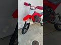 Modified razor mx500 dirt bike.