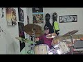 I was made for lovin you Kiss drum cover By IR