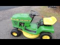 John Deere STX30 cold start video!