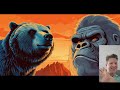 Grizzly bear vs. Silverback gorilla-the ultimate fight