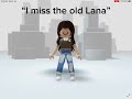 I hate who I was before… || edit || Roblox || Lovely Lana