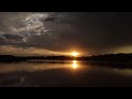 A Unique Time Lapse 6-25-24 beautiful Sunset over the lake.Clouds & Colors.