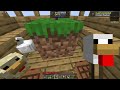 Surviving on a Skyblock world with NOTHING but...Chickens?! | 