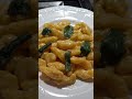 GNOCCHI di ZUCCA  preparati a mano buonissimi  semplici e veloci