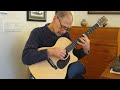 Jim Soloway playing a Martin GPC-11E Road Series guitar