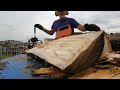 Eastonmade Ultra firewood log splitter is wicked fast look at the pile we made!