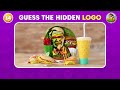 Guess the Hidden LOGO by ILLUSION🍟🍔 Monkey Quiz