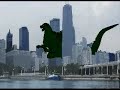 Godzilla vs Optimus Prime