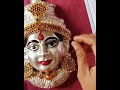 Basic Decoration of Lakshmi Face Part 1