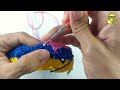 BEAUTIFUL VERY EASY CROCHET STITCH FOR BEGINNERS (subtitled)