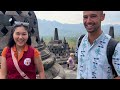 🌏| The Largest Temple In THE WORLD! BOROBUDUR, Indonesia ⚠️