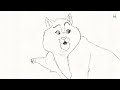 Cat Dialogue Animation Using FlipaClip #flipacliphangout #flipaclip #flipaclip