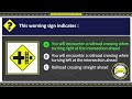 Road Signs Practice Test #1 - California DMV Written Test 2024