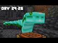 I Survived 100 Days as A POISON SNAKE in HARDCORE Minecraft