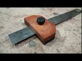 TOOLS DIY || membuat alat ukur woodworker.simpel dan presisi