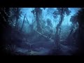 🦖⛈️ JURASSIC PARK ASMR AMBIENCE | Spooky Jungle Rainforest | Rain, Thunder & Dinosaur Sounds