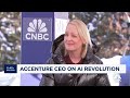 Accenture CEO Julie Sweet: AI can be great, and we have to bring our people along