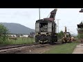 Crane Train: TVRM's ex. Southern Railway 150 Derrick