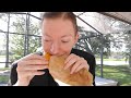 Taco Bell's NEW Grilled Cheese Dipping Taco Review!