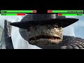 Rango (2011) Final Battle with healthbars (Edited By @KobeW2001 )