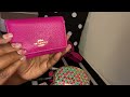 🎀🎀What’s in my coach bag🎀🎀