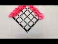 VERY EASY WALL DECOR | PAPER CRAFT | DIY WALL DECOR | ORIGAMI FLOWER