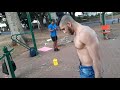 Intense Outdoor Upper chest, Shoulders and Biceps workout to maximize your lockdown gains.