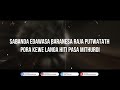 EVILL D ZAYGE - REAL TIME (PROD BY. VISLER) OFFICIAL LYRICS VIDEO | NEW SINHALA RAP SONGS 2023