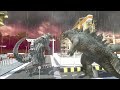 Godzilla and Mothra vs. King Ghidorah,mechagodzilla and biollante! - Animal Revolt Battle Simulator