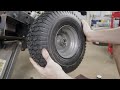 Craftsman Riding Mower Wheel Bearing Upgrade