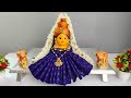 Simple and easy Varamahalaxmi Kalasam Decoration with Blouse || 2 mins Kalasam Decoration at Home.