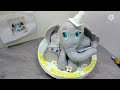 Elephant shape Cake Edible all sugar paste Fondant Birthday cake