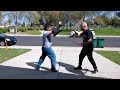 Stockton Multi-Style Escrima - Training with June Gotico | focus on disarms