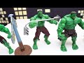 Hulk The Movie 2003 Action Figure Collection | Punching Hulk | Bruce Banner | Hulk Collection