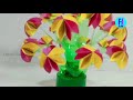 Creative Plastic bottle Flower Craft | Flower making step by step | Plastic bottle craft ideas