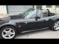 BMW Z3 ROADSTER 3.0 6 Cylindres 231 Ch - 67.800 kms - Black-sapphire - Sièges sport