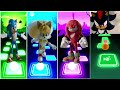 knuckles🆚️sonic🆚️shadow🆚️tails🎶 Who Will Win?