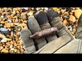 Golden ring on Felixstowe beach