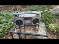 A boombox made in France? Yes!! Continental Edison RC-5997 Stereophonique