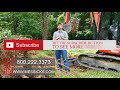 DIY Tree Stump Removal - Kubota KX057 Excavator