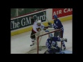 Curtis Joseph wipes out referee in a fit of rage