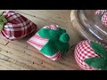 Sewing Strawberries Creative DIY Crafting Fun Home Decor Handmade Handcrafted
